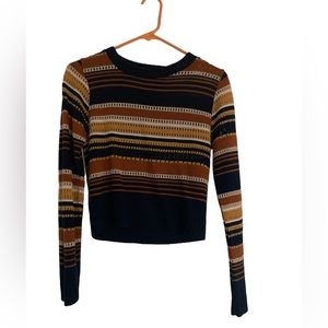 Knitted Striped Sweater